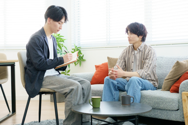 面談の様子