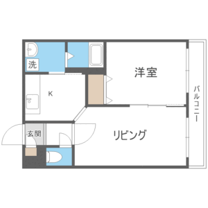 すまいるハウス三番館の間取り図